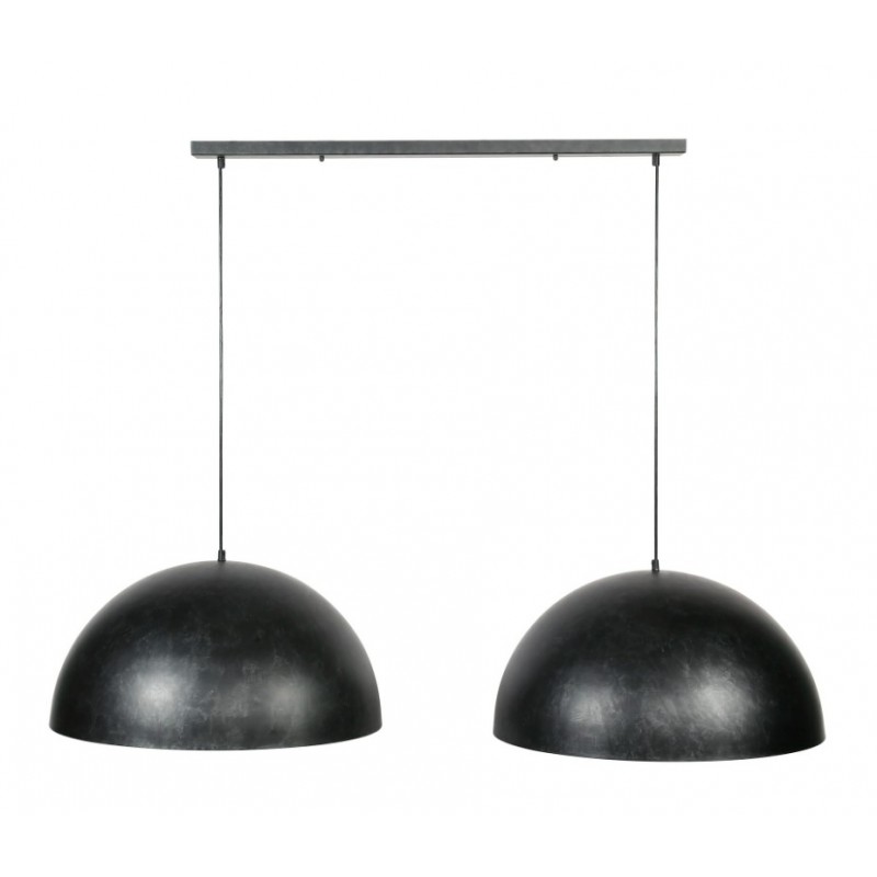 ZI Hanging lamp 2x Ø60 Dome